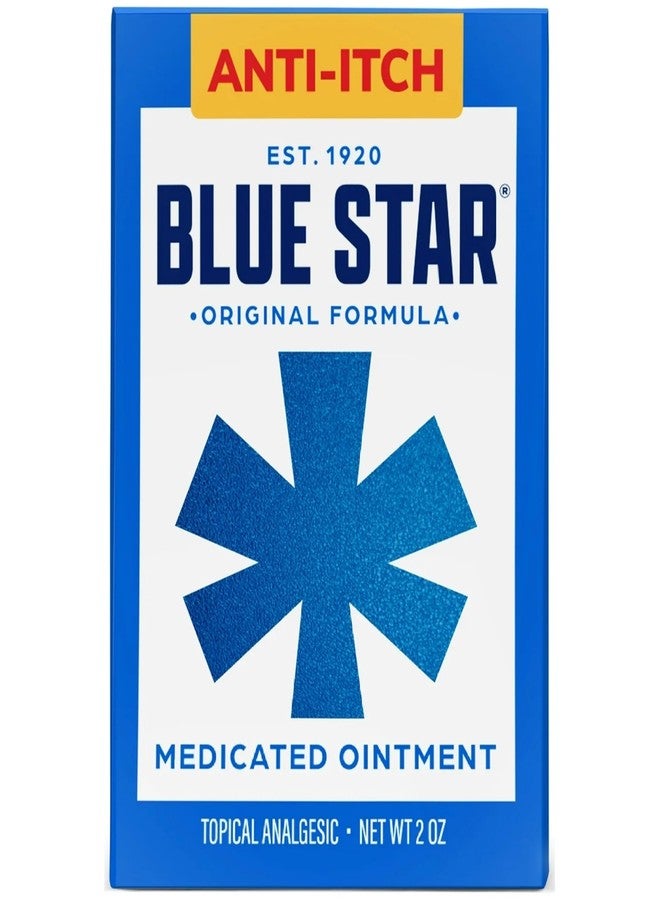 Blue Star Anti-Itch Medicated Ointment 2 oz (Pack of 5) - Image 1